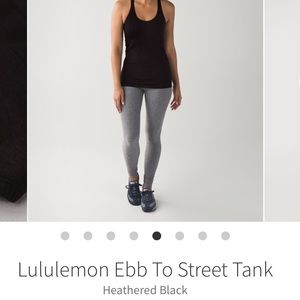 🍋Lululemon Ebb to Street Tank Size 8 Professionally Hemmed🍋